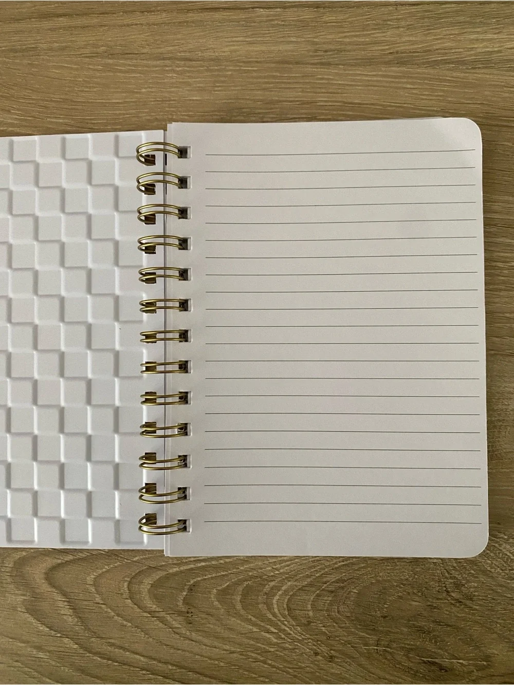 Checkerboard Spiral Notebook
